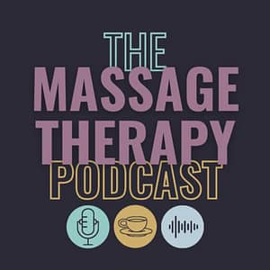 the massage therapy podcast banner